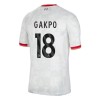 Maillot de Supporter Liverpool Gakpo 18 Troisième 2024-25 Pour Enfant